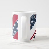 Grande Tasse Patriotique, patchwork (Dos)