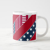 Grande Tasse Patriotique, patchwork (Droite)