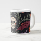 Grande Tasse Pattern d'Halloween (Devant droit)