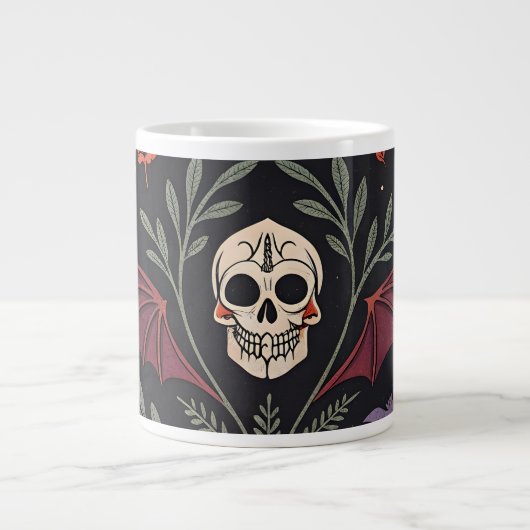 Grande Tasse Pattern d'Halloween (Devant)