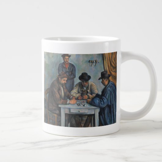 Grande Tasse Paul Cezanne| Les Joueurs De Cartes (Droite)