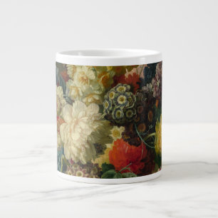 Grande Tasse Paulus Theodorus Van Brussel - Fleurs Dans Un Vase