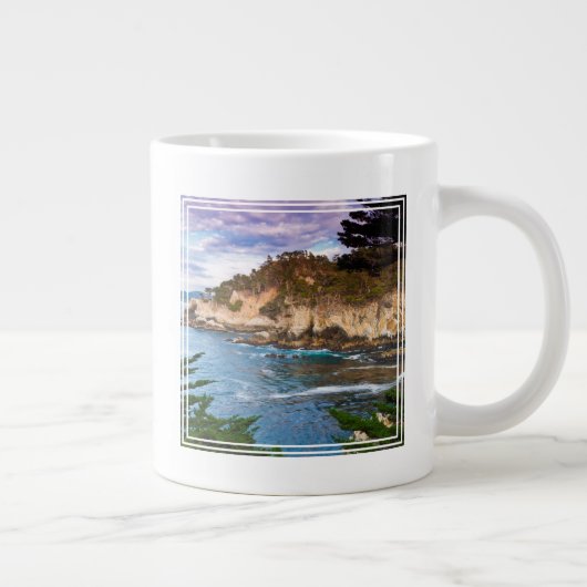 Grande Tasse Paysage de falaise côtière (Droite)