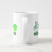 Grande Tasse Peace Love Irish-60682 (Dos)