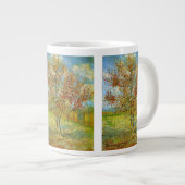 Grande Tasse Peach Tree rose en fleurs par Vincent van Gogh (Devant droit)