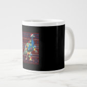 Grande Tasse Peacock Christmas (Devant droit)