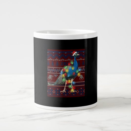 Grande Tasse Peacock Christmas (Devant)