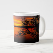 Grande Tasse Pêche au coucher du soleil (Devant droit)