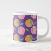 Grande Tasse Pêche rose et oranges (Droite)