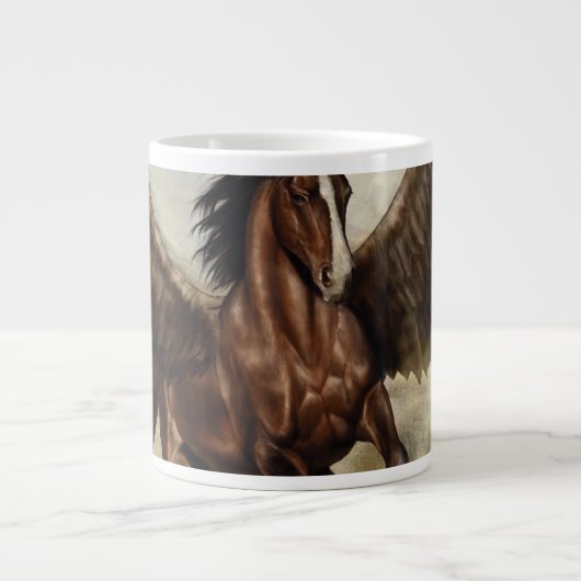 Grande Tasse Pégase ailé (Devant)