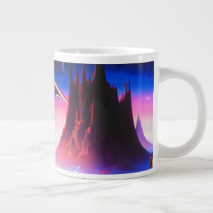 Grande Tasse Peinture à l'huile Dream World
