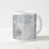 Grande Tasse Peinture gris contemporaine (Devant droit)