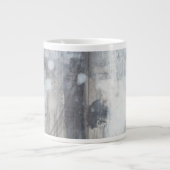 Grande Tasse Peinture gris contemporaine (Devant)