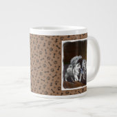 Grande Tasse Peinture Keeshond Playtime - Jolie art original ch (Devant droit)