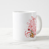Grande Tasse Peinture Tom & Jerry Valentine (Devant droit)