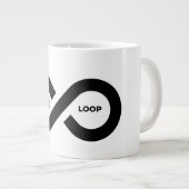 Grande Tasse Pendant(1) boucle infinie (Devant droit)