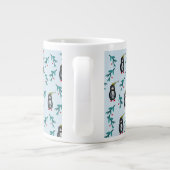 Grande Tasse Penguins Christmas Art (Dos)
