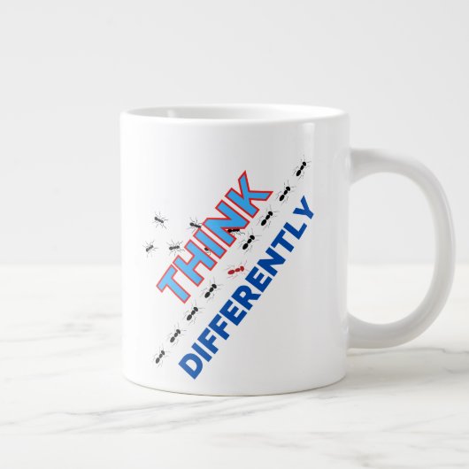 Grande Tasse Penser différemment 6.w (Droite)