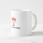 Grande Tasse Perdu dans l'art des champignons magiques (Devant droit)