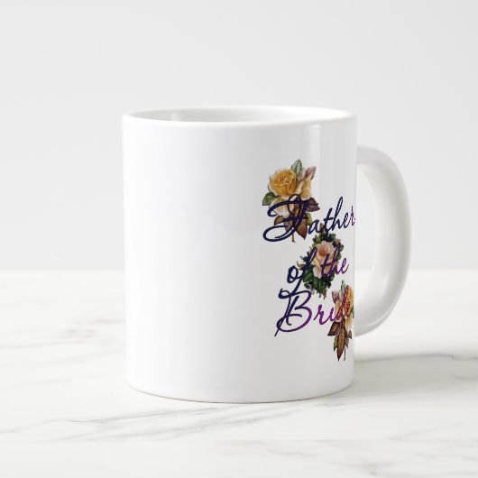 Grande Tasse Père De La Fleur De Mariée (Devant droit)