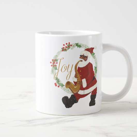 Grande Tasse Père Noël afro-américain (Droite)