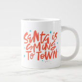 Grande Tasse Père Noël arrive à Town Holiday Design (Droite)