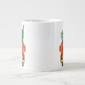 Grande Tasse Père Noël vue de devant Joyeux Noël (Devant)