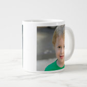 Grande Tasse Personalized Custom 2 Photo Double Sided (Devant droit)