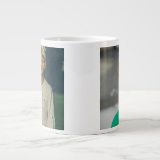 Grande Tasse Personalized Custom 2 Photo Double Sided