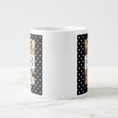 Grande Tasse Personalized Dad Photo Collage & Kids Name (Devant)