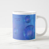 Grande Tasse Personalized Galaxy Space Nebula Art - Custom text (Droite)