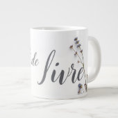 Grande Tasse Personalized L'Art de Vivre Slow Living Aesthetic (Devant droit)