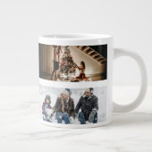 Grande Tasse Personalized Photo Collage (Droite)