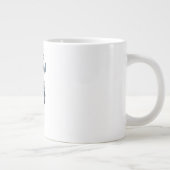 Grande Tasse Personalized Super Mom with Son and Daughter Gift (Droite)