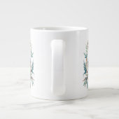 Grande Tasse Personalized winter owl (Dos)