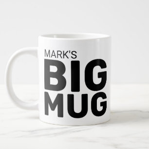 Grande Tasse Personnalisé Ajouter Votre Nom Gros Bouchon Spécia