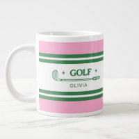 Personnalisé Pink & Green Golf Personnalisé