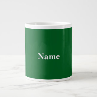 Grande Tasse Personnaliser Forest Green