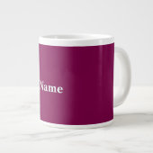 Grande Tasse Personnaliser le vin (Devant droit)