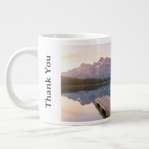 Grande Tasse Personnaliser les Alpes Montagne Lac Paysage Natur