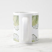 Grande Tasse Pétales verts (Dos)