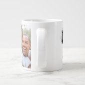 Grande Tasse Petit ami photo noir script (Dos)