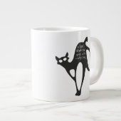 Grande Tasse Petit chat noir (Devant droit)