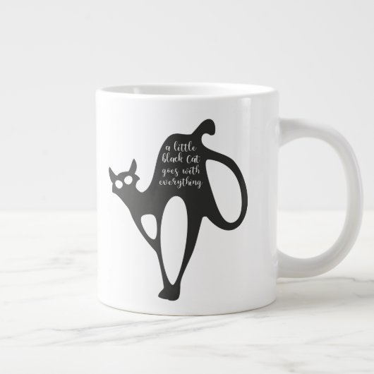 Grande Tasse Petit chat noir (Droite)