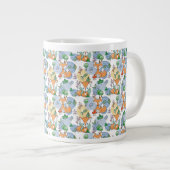 Grande Tasse Petit Motif de Fox (Devant droit)