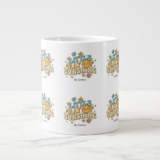 Grande Tasse Petit rayon de soleil T-Shirt, Rétro funky des ann