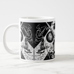 Grande Tasse Petits Mondes vintages VI - Kandinsky Art Abstrait