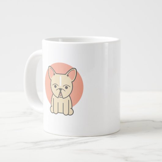 Grande Tasse Petits tubas, Crème (Devant gauche)