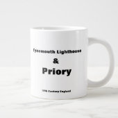 Grande Tasse Phare de Tynemouth et port (Droite)