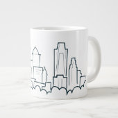 Grande Tasse Philadelphie Pennsylvania Skyline (Devant droit)